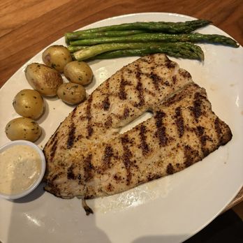 Seasons 52 - Wood-Grilled Idaho Rainbow Trout - Seafood Near Me - Buford, Georgia