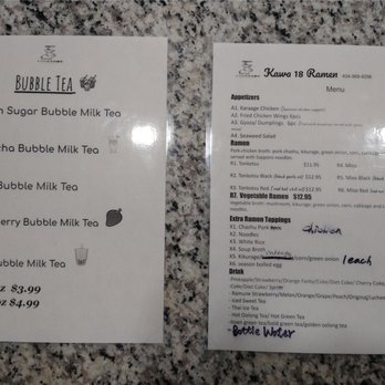 KAWA 18 RAMEN - Menu! - Ramen Near Me - FOREST PARK, Georgia KAWA 18 RAMEN - Menu! - Ramen Near Me - FOREST PARK, Georgia