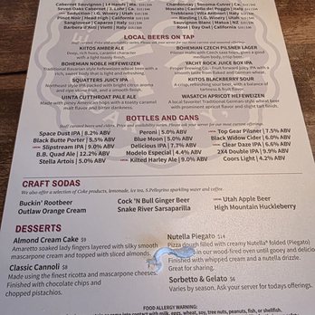 Centro Woodfired Pizzeria - Menu 4/26 - Pizza Near Me - Cedar City, Utah Centro Woodfired Pizzeria - Menu 4/26 - Pizza Near Me - Cedar City, Utah