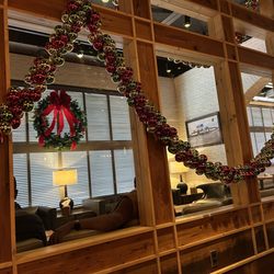 The decorations. Nice place. Everyone was welcoming.