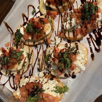 Odeh’s Mediterranean Kitchen - Bruschetta appetizer, another favorite - Mediterranean Near Me - High Point, North Carolina Odeh’s Mediterranean Kitchen - Bruschetta appetizer, another favorite - Mediterranean Near Me - High Point, North Carolina