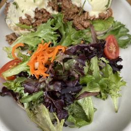 Carne asada benedict