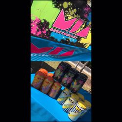 Florida Brewers Guild Beer Fest - Cool cans from MIA
