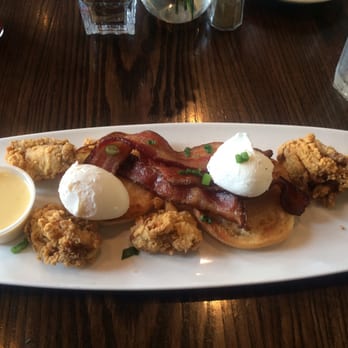 Stanley - Eggs Stanley with bacon (instead of ham) - $16 - Breakfast & Brunch Near Me - New Orleans, Louisiana
