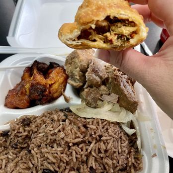 Sabor Cubano - Beef empanada and pork "plate." So fresh and delicious! - Cuban Near Me - Radcliff, Kentucky Sabor Cubano - Beef empanada and pork "plate." So fresh and delicious! - Cuban Near Me - Radcliff, Kentucky