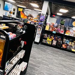 The Sanctum Tabletop Gaming Emporium - Lots of space--for merch and game playing.