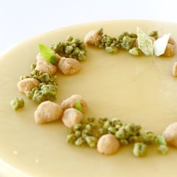 Mi Cielo Pâtisserie - Tarte citron menthe (sur commande de 4 à 8 personnes)