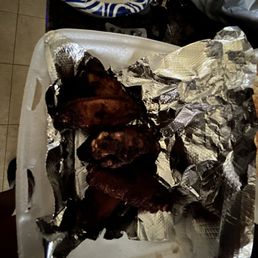 Burnt ass chicken