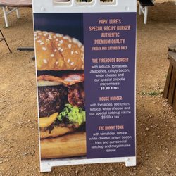 Papa Lupe’s - Menu sat. Only