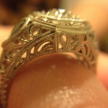The Jewelry Mart - ring sides with awesome filigree - Jewelry Near Me - Goleta, California The Jewelry Mart - ring sides with awesome filigree - Jewelry Near Me - Goleta, California