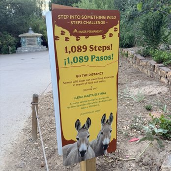 Denver Zoo - I didn't really understand this sign....1,089 steps to what? - Zoos Near Me - Denver, Colorado