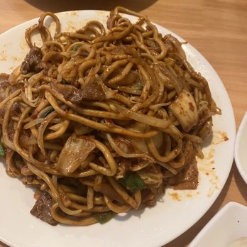 Little Ting's Dumplings - Kimchi Beef Fried Noodles ($16.99) - Chinese Near Me - Seattle, Washington Little Ting's Dumplings - Kimchi Beef Fried Noodles ($16.99) - Chinese Near Me - Seattle, Washington