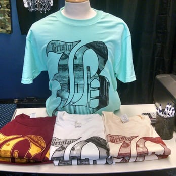 Nameless Prints - Joe creatively placed an image of the Bristol waterfront in the "B" for these popular T-shirts, printed on high-quality material. - Screen Printing/T-Shirt Printing Near Me - Bristol, Pennsylvania