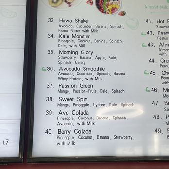 Hawa Smoothies - #33, 34 and 37 are most popular! - Juice Bars & Smoothies Near Me - New York, New York Hawa Smoothies - #33, 34 and 37 are most popular! - Juice Bars & Smoothies Near Me - New York, New York