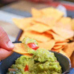 De Varona Cafe - Home made guacamole.