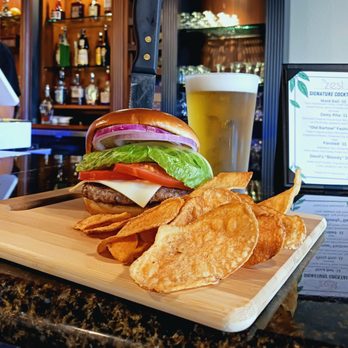 Zest Bar and Grill - a burger and chips - Seafood Near Me - Bartow, Florida Zest Bar and Grill - a burger and chips - Seafood Near Me - Bartow, Florida