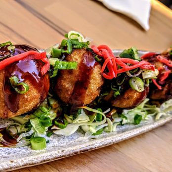 Ramen Kagawa - Takoyaki (octopus in fried pancake) - Ramen Near Me - Phoenix, Arizona Ramen Kagawa - Takoyaki (octopus in fried pancake) - Ramen Near Me - Phoenix, Arizona