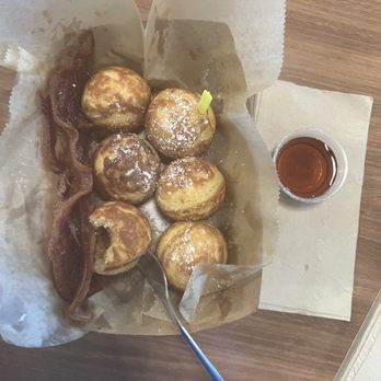 Katalina’s - Pancake Balls and Spicy and Sweet Bacon - American Near Me - Bexley, Ohio Katalina’s - Pancake Balls and Spicy and Sweet Bacon - American Near Me - Bexley, Ohio
