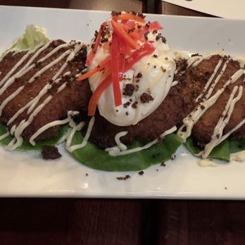 Gilligan's Brewery - Burrata Potato Boxty - New American Near Me - Cincinnati, Ohio