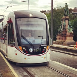 Look! A tram!