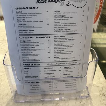 Rise Bagels - Menu - Bagels Near Me - Irvine, California Rise Bagels - Menu - Bagels Near Me - Irvine, California