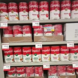 50oz cans of Campbell's Soup
