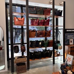 Portland Leather - One display inside Seattle's PORTLAND LEATHER store