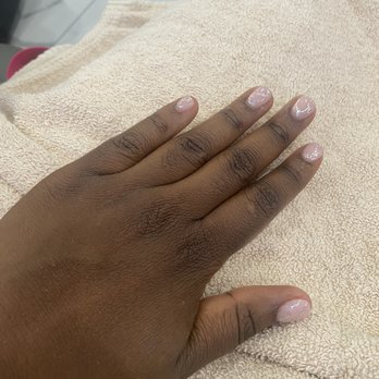Allure Nails & Spa - Dip powder with design $60 - Nail Salons Near Me - Lilburn, Georgia