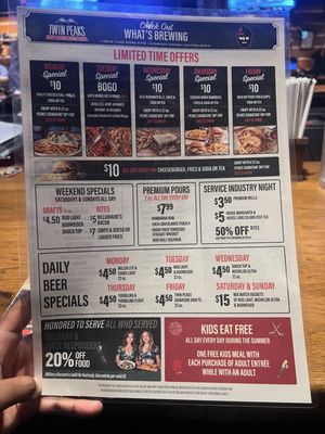 Menu photo 5 Twin Peaks Altamonte Springs, FL Menu photo 5 Twin Peaks Altamonte Springs, FL