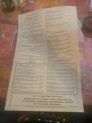 Menu photo 1 Margaritas Oak Park, IL Menu photo 1 Margaritas Oak Park, IL