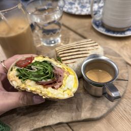 caitlin's breakfast wrap