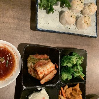 Macheko - Shrimp shumai and the best banchan. - Korean Near Me - Ypsilanti, Michigan Macheko - Shrimp shumai and the best banchan. - Korean Near Me - Ypsilanti, Michigan