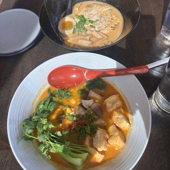 Umai Ramen & Donburi Tysons - Vegan Tomyum Ramen and Miso Ramen with chicken - Ramen Near Me - Tysons, Virginia Umai Ramen & Donburi Tysons - Vegan Tomyum Ramen and Miso Ramen with chicken - Ramen Near Me - Tysons, Virginia