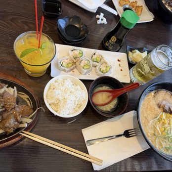 Kaiba Japanese Ramen Sushi & Grill - La Verne - Lunch special Tonkotsu Ramen Beef Teriyaki - Sushi Bars Near Me - La Verne, California Kaiba Japanese Ramen Sushi & Grill - La Verne - Lunch special Tonkotsu Ramen Beef Teriyaki - Sushi Bars Near Me - La Verne, California