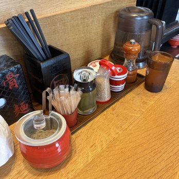 Ramen Nagi - Condiments - Ramen Near Me - San Diego, California Ramen Nagi - Condiments - Ramen Near Me - San Diego, California