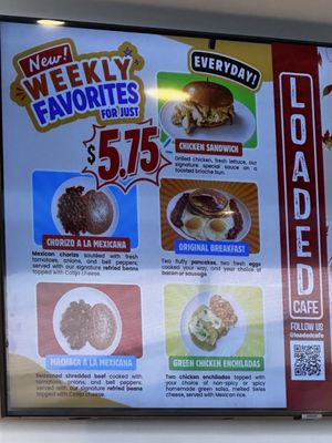 Menu photo 1 Loaded Cafe - Orange Orange, CA Menu photo 1 Loaded Cafe - Orange Orange, CA