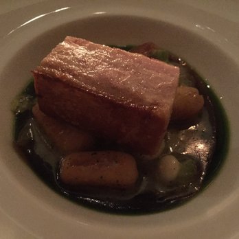 Per Se - Porcelet with potato gnocchi. Delicious! - French Near Me - New York, New York Per Se - Porcelet with potato gnocchi. Delicious! - French Near Me - New York, New York