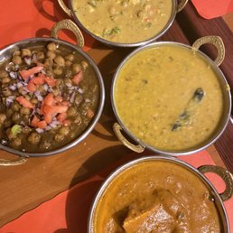 Channa Masala, Paneer Tikka Masala, Vegetable Korma, Dal Tarka Channa Masala, Paneer Tikka Masala, Vegetable Korma, Dal Tarka