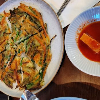 Damasita - Buchu Jeon- Scallion Pancake - Korean Near Me - Dallas, Texas Damasita - Buchu Jeon- Scallion Pancake - Korean Near Me - Dallas, Texas