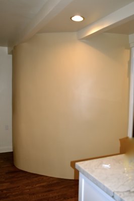 Full Interior and Exterior Painting - Beverly Hills Ca - This project transformed the interior and exterior of a beautiful Beverly Hills home. We meticulously prepared and smoothed the brick walls, filling gaps and applying a flawless skim coat for a seamless finish. The result is a polished, refined look that we are proud to deliver.