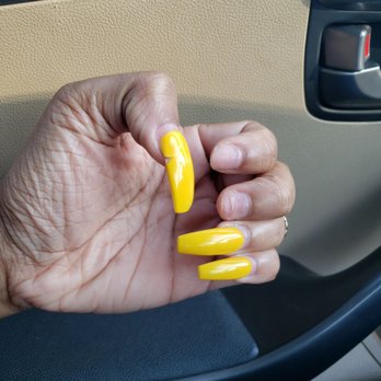Future Nails - 3 broken nails. All photos with designs by Timmy. So if you're looking for good nails, you won't find it here. - Nail Salons Near Me - Towson, Maryland