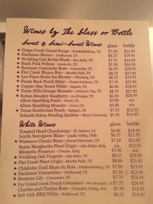 Menu photo 6 The Grapevine New Braunfels, TX