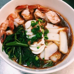 Prawn noodle soup. Photo from website