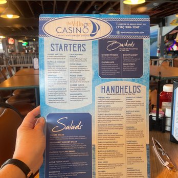 The Village Casino - Menu - New American Near Me - Bemus Point, New York