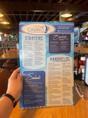Menu photo 7 The Village Casino Bemus Point, NY