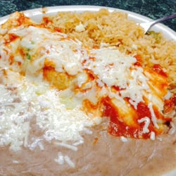 Los Two Brothers - Chicken burrito