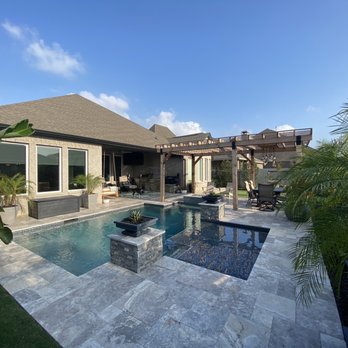 McKinney Custom Pools - pool and patio - General Contractors Near Me - Pearland, Texas