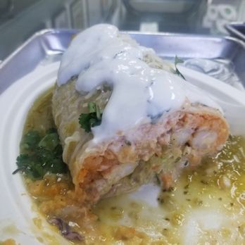 Costa Grande - Baja shrimp wet burrito, SO GOOD - Mexican Near Me - Van Nuys, California Costa Grande - Baja shrimp wet burrito, SO GOOD - Mexican Near Me - Van Nuys, California