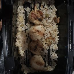 Scallops and Rice from Red Lobster