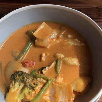 Temsib Eatery & Bar - Chicken red curry with extra veggies and no rice. - Thai Near Me - Bellevue, Washington Temsib Eatery & Bar - Chicken red curry with extra veggies and no rice. - Thai Near Me - Bellevue, Washington